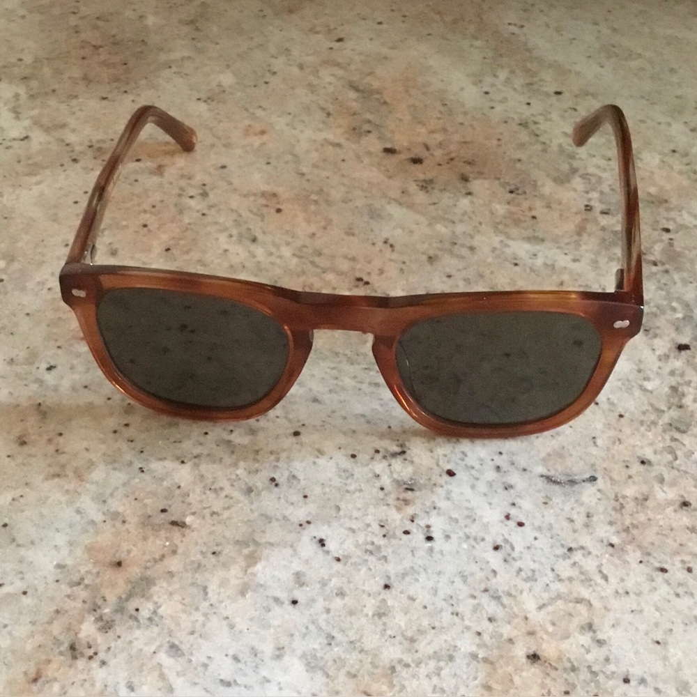 Christopher Cloos x Tom Brady Tortoise Shell Hand Made Polarized Sunglasses